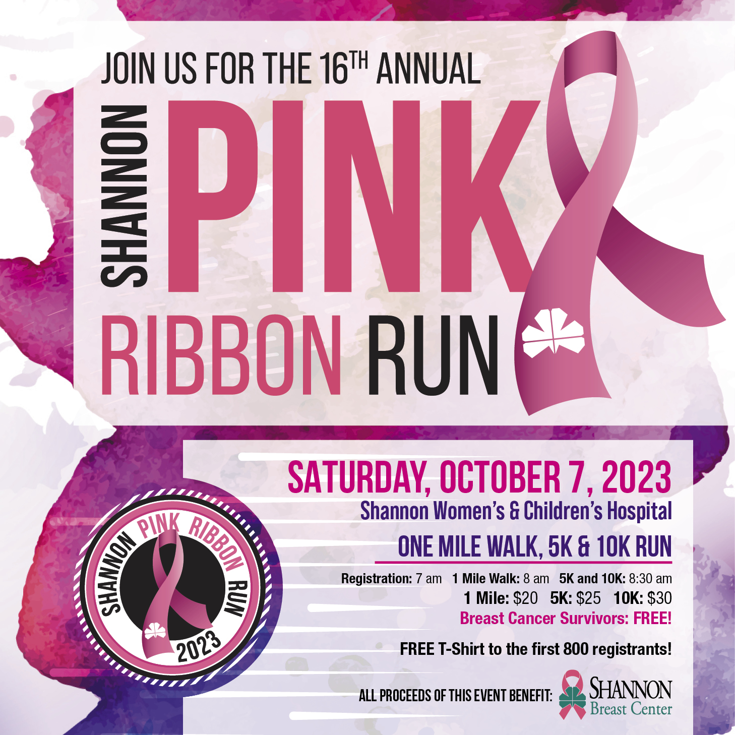 Shannon Pink Ribbon Run